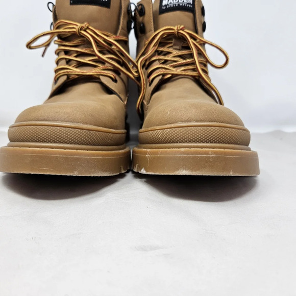 Madden By Steve Madden Men's Ortholite Sz 13 Faux Leather Casual Comfort Boots - Picture 3 of 11